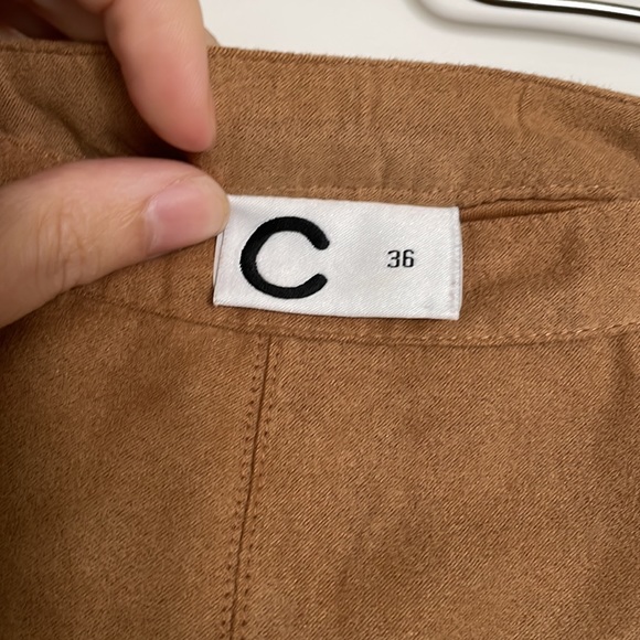 Suede Mini Skirt - Picture 2 of 3